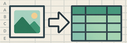 convert image to table