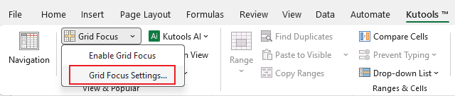 A screenshot of Settings