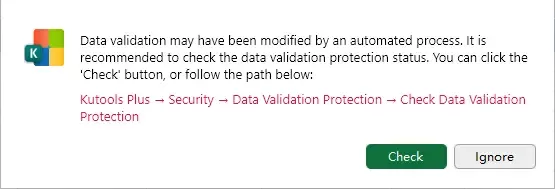 a screenshot of detecting the validation changes automatically