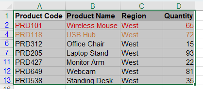 Use Advanced Filter with criteria and unique records only