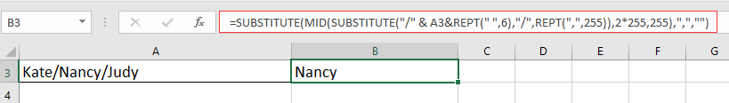 How To Extract String Between Two Different Characters In Excel