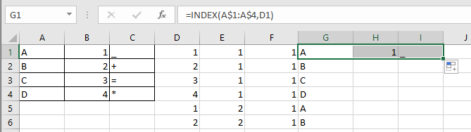 doc generate unique combination 11