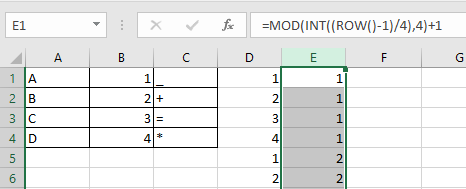 doc generate unique combination 6