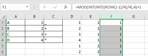 doc generate unique combination 8