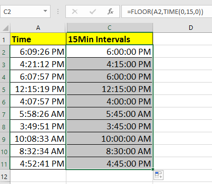 doc group time by interval 3