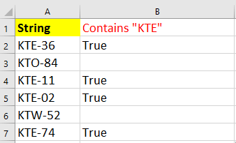 doc if cell contains a word then equal 7