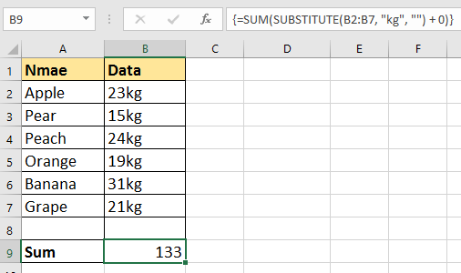 doc sum numbers with units 3