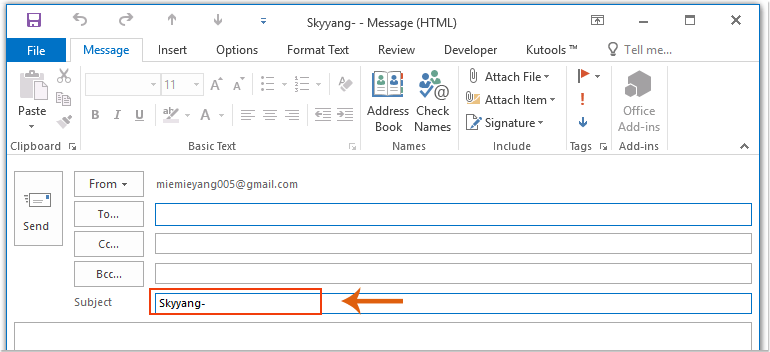 doc auto add text to subject 6