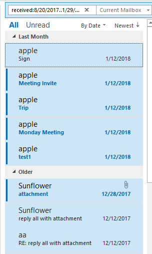 doc export emai in date range 2