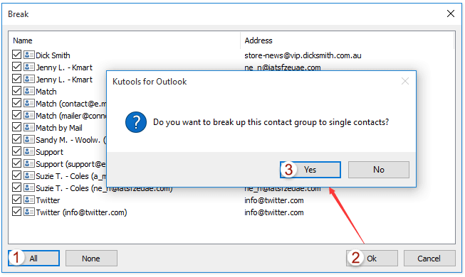 doc export global address book to excel 002