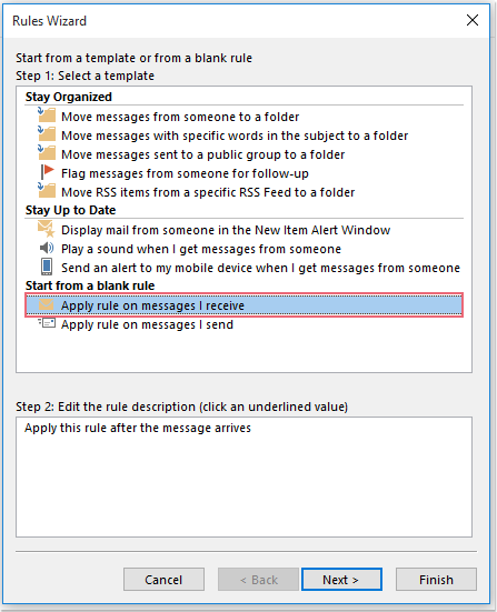 doc auto forward out of office 2