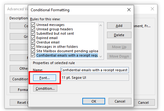 doc highlight confidential emails with receipt request 06