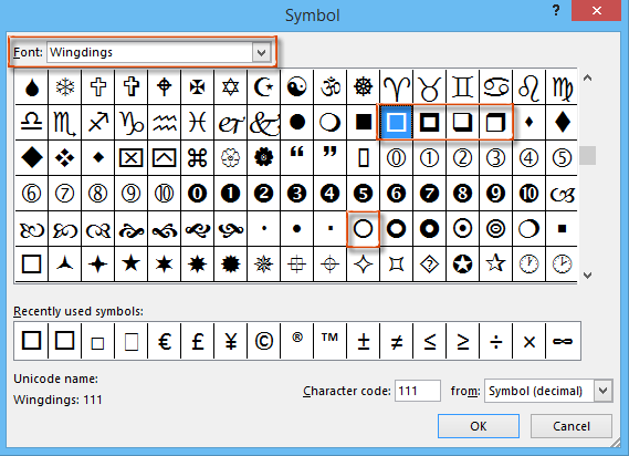 doc insert checkbox 5