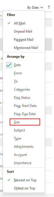 doc reduce mailbox size 2