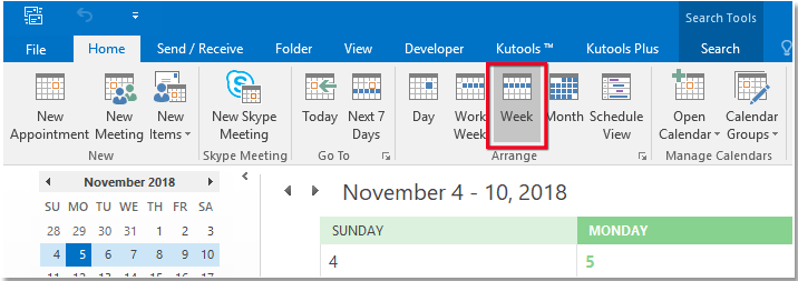 doc two time zone in calendar 1