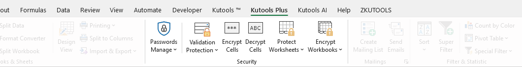 shot kutools plus security group