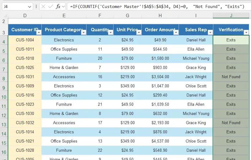 a screenshot showing all results