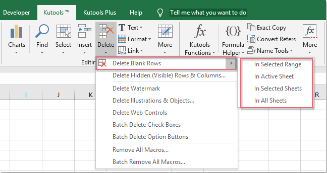 Quickly Remove Or Delete All Blank Rows From Bottom A Range In Excel 16320 Hot Sex Picture 4403