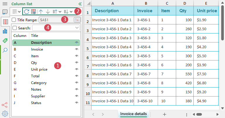 details about the navigation pane