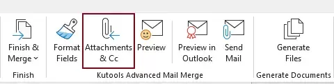 How to open the attachment and Cc feature
