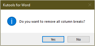 a screenshot of the confirmation dialog box