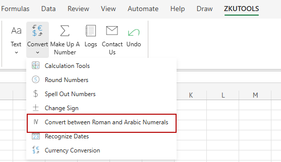 Open Convert between Roman and Arabic numerals