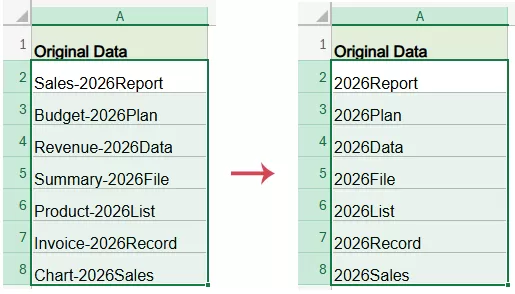 Remove Content Before Specified Text