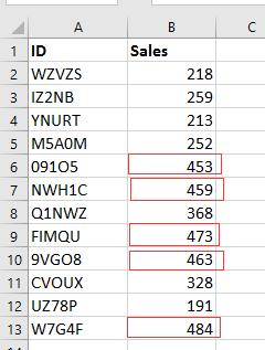 doc通过条件格式添加边框1