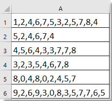 doc aggiungi una virgola tra il numero 2