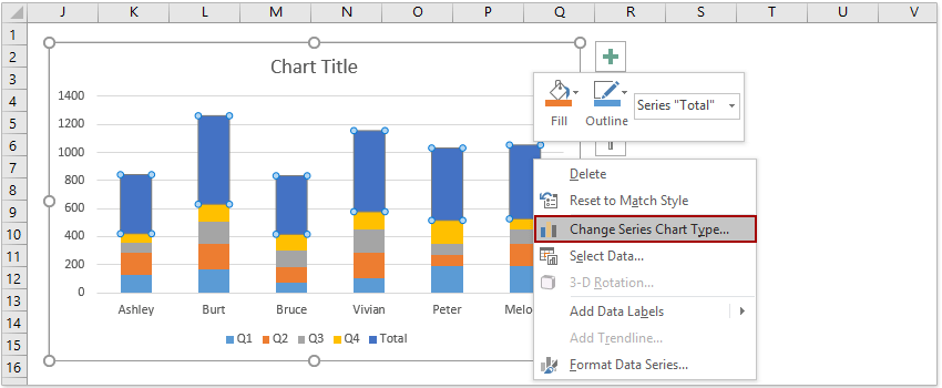 How To Add Total Labels To Stacked Column Chart In Excel