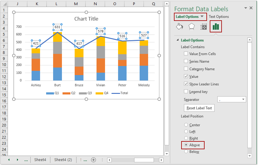 How To Label Stacked Bar Chart In Excel Infoupdate