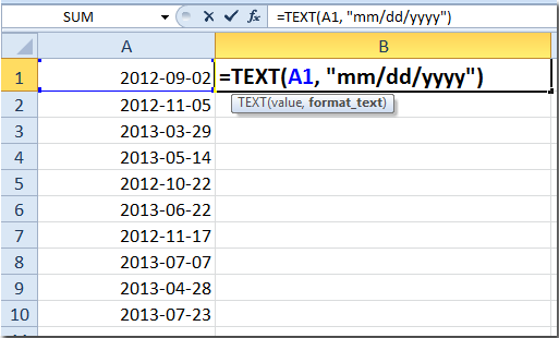 change excel from american to european