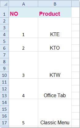 փաստաթուղթ-լրացնել-միաձուլվել-բջիջներ -1