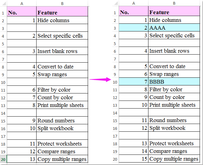 doc autonumber nếu không trống 1