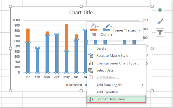 Excel Overlay Charts