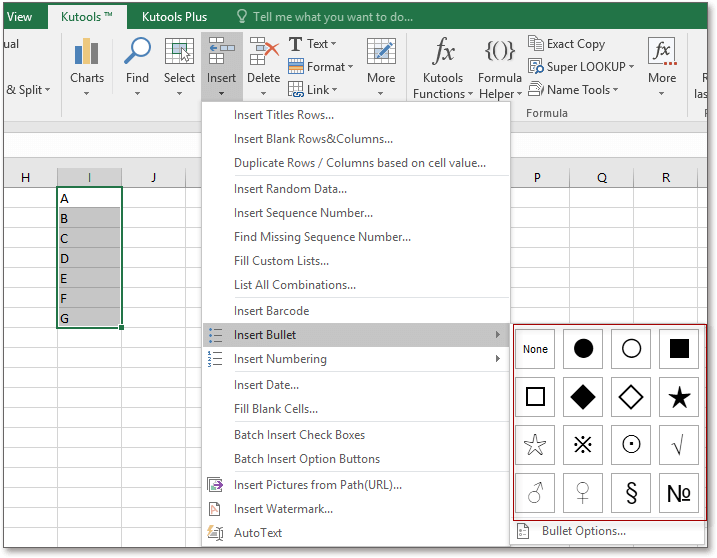 how-to-create-bulleted-list-in-a-cell-or-multiple-cells-in-excel