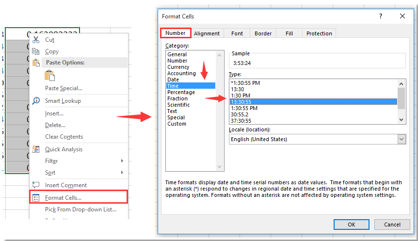 doc calcualte geçen süre 3