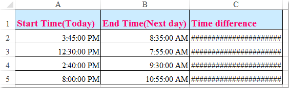 doc calculate time past overnight 1