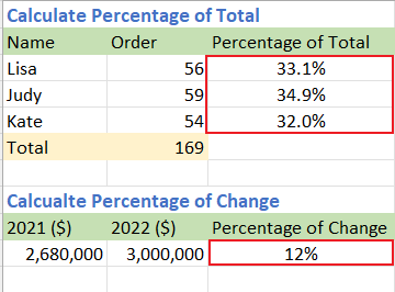 doc bereken percentage 1