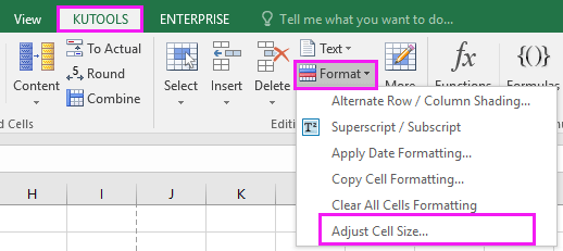 doc change cell size 6