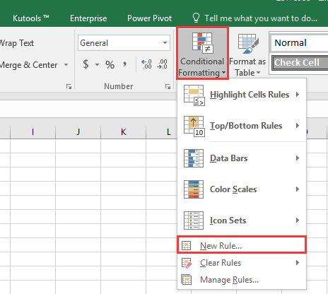 excel does not equal