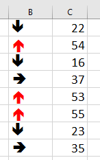 ikona formatowania warunkowego zmiany dokumentu 13