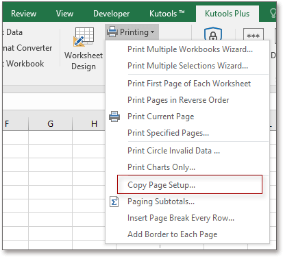 change print area on whole workbook in excel for mac