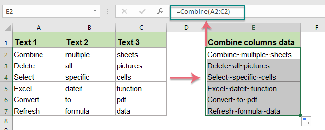 how to consolidate data in excel from multiple rows