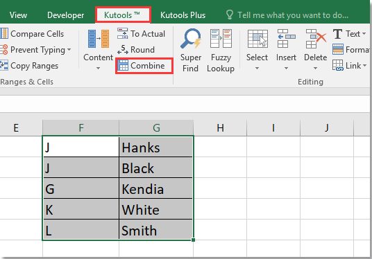 combine first and last name in excel for mac