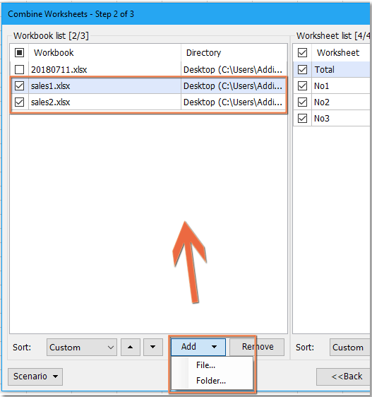 doc combinar folha selecionada 4