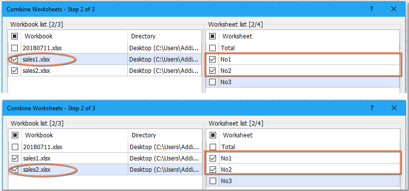 doc合併所選工作表5