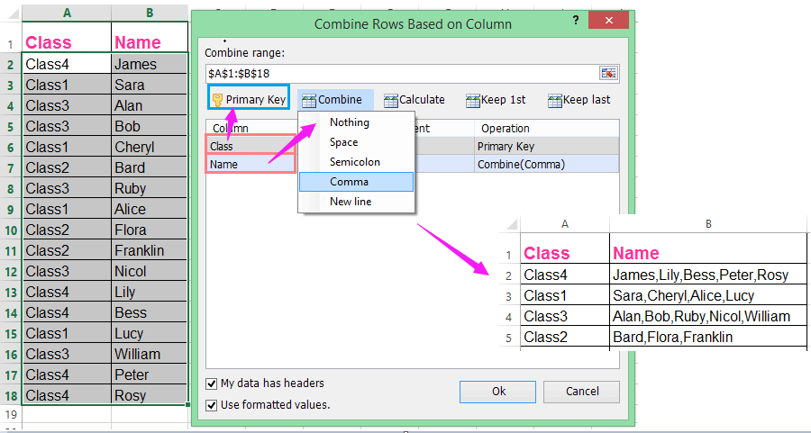 indesign data merge multiple lines in one cell