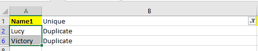 doc comparar excluir correspondência 5