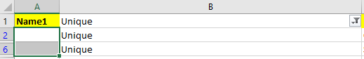 doc comparar excluir correspondência 6